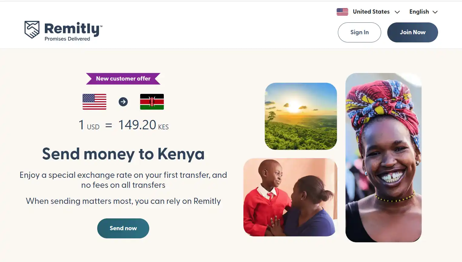 Remitly send money to Kenya Mpesa