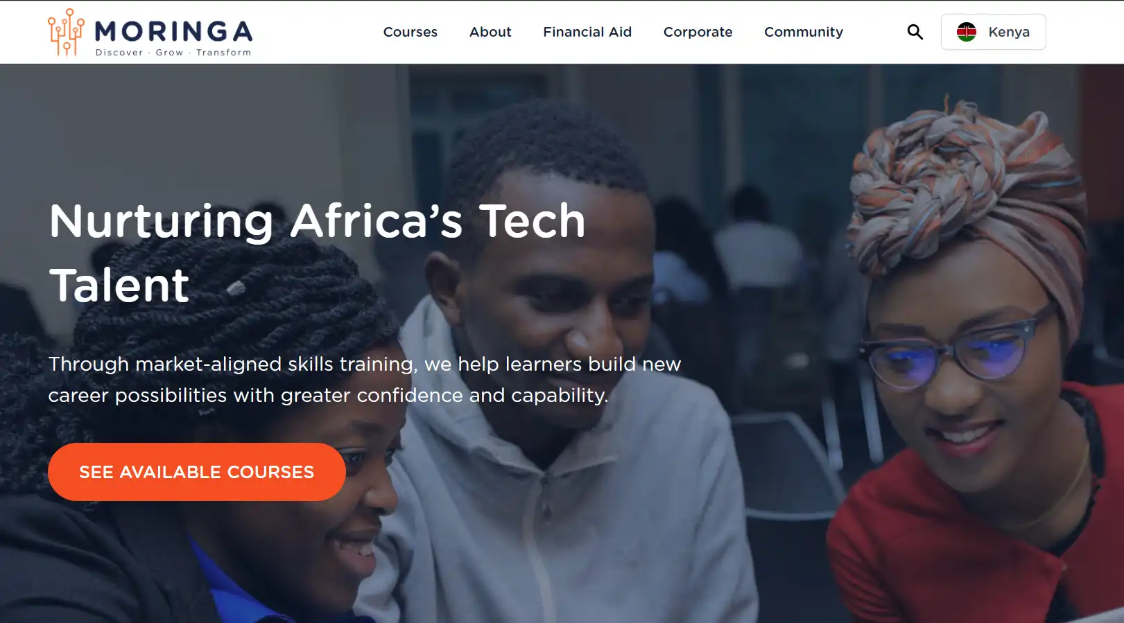 Best Kenya coding schools Moringa School