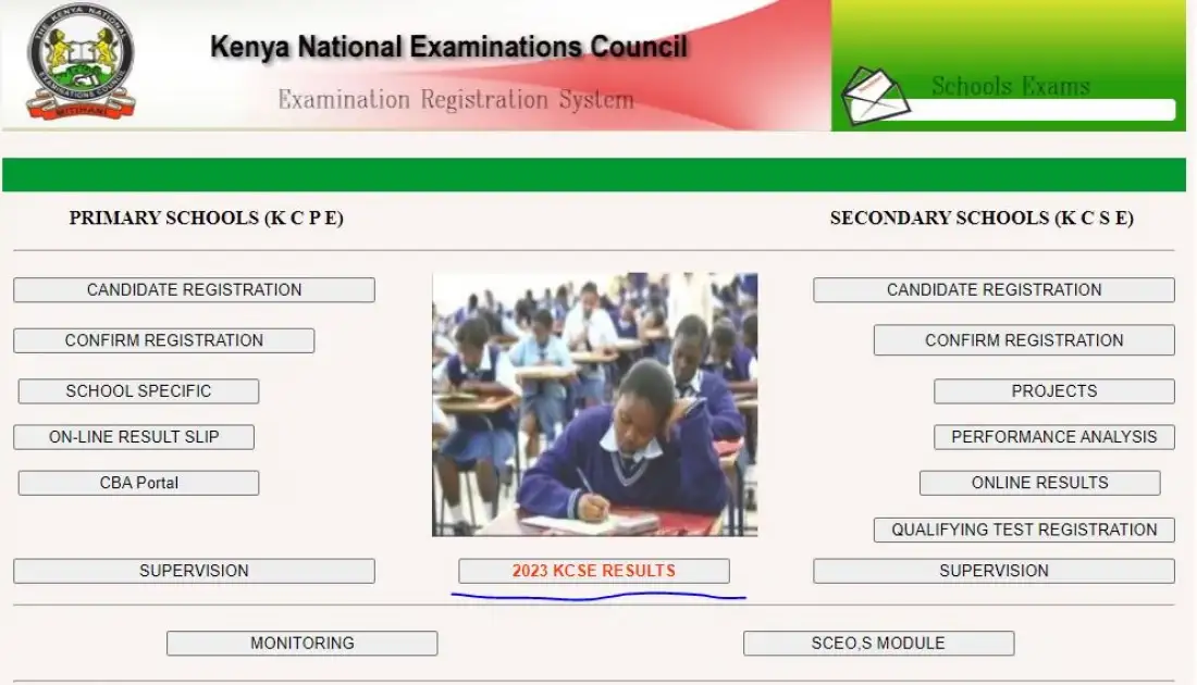 How to check kcse results online knec portal