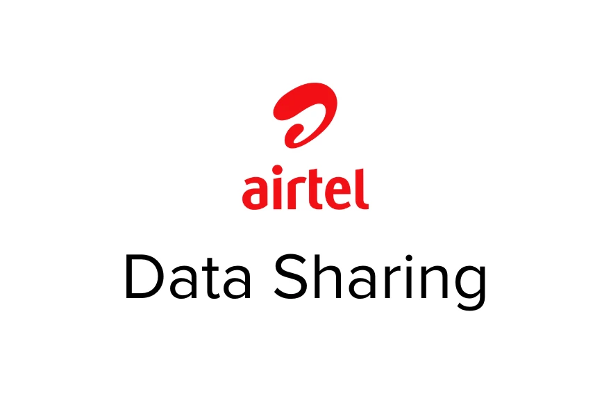 How to share data on Airtel to Airtel