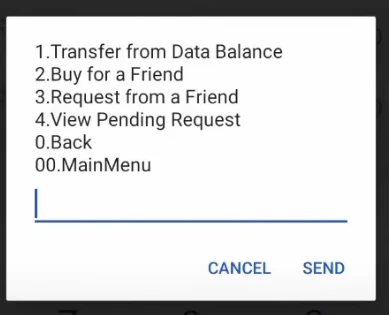 MTN to MTN data transfer from Data Balance