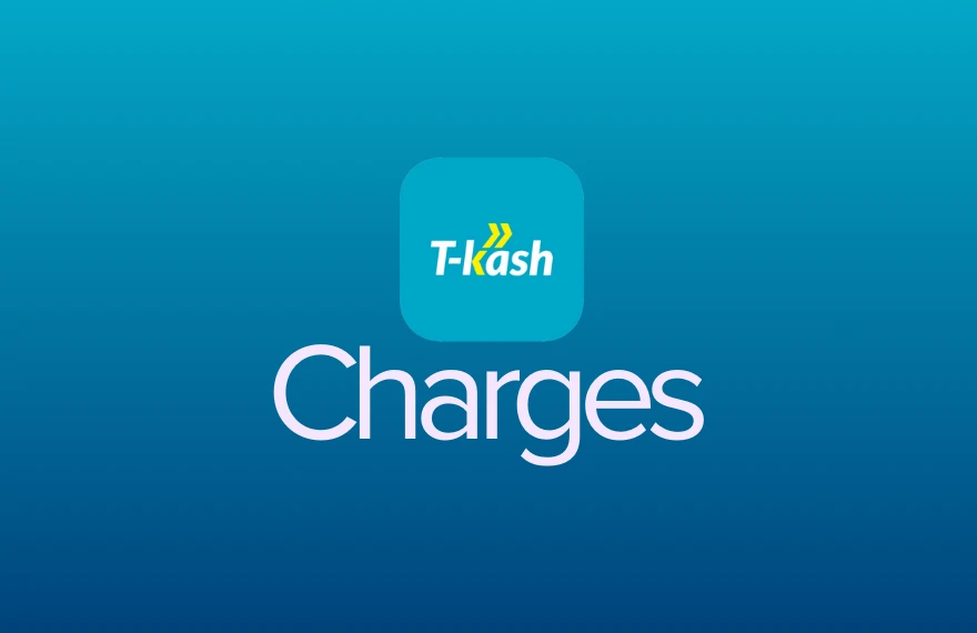 T-Kash charges T-Kash paybill charges T-Kash bank charges