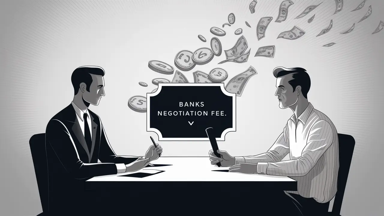 What is banks negotiation fee