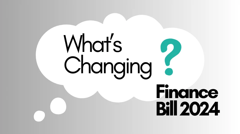 Finance Bill 2024 Amendments