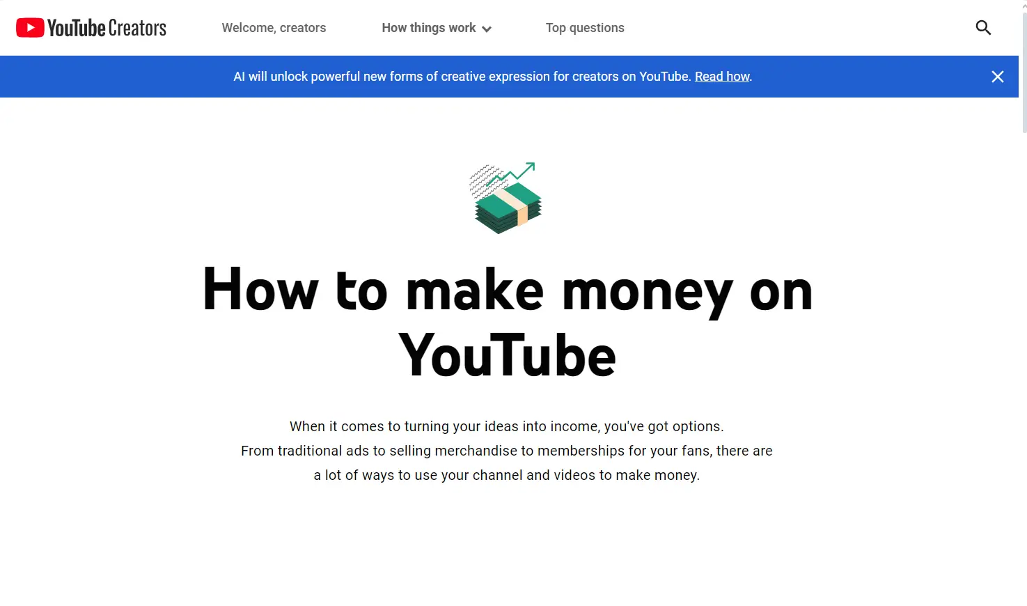 Ways to make money online in kenya Youtube monetization