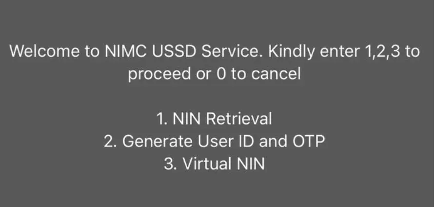 Generate NIN number ussd code 346 nigeria